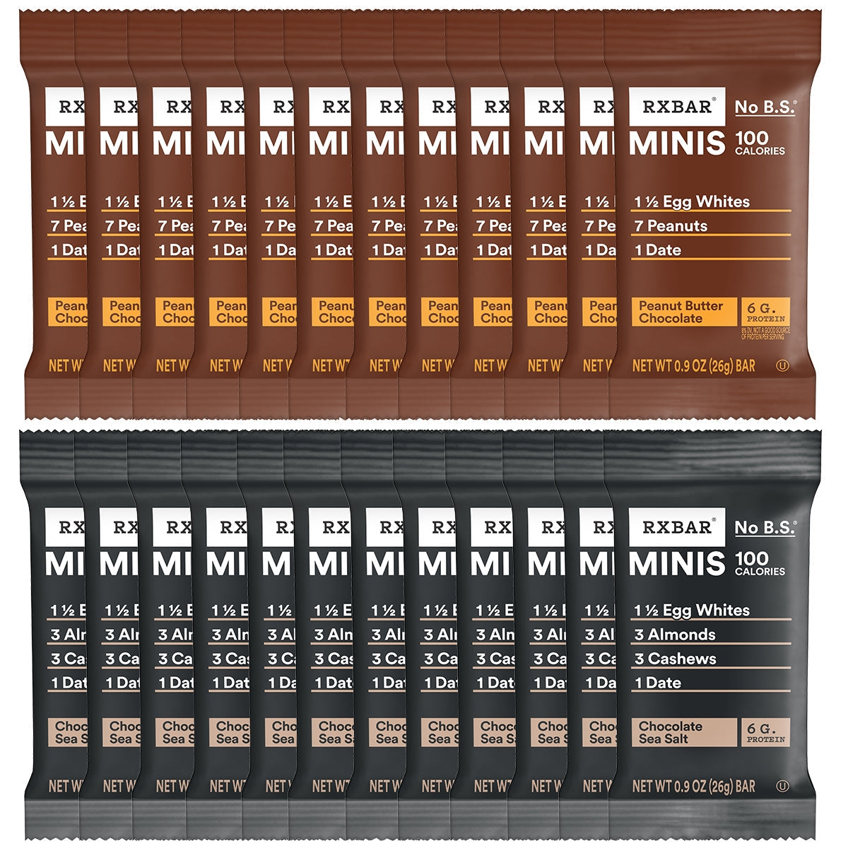 Chocolate Sea Salt & Peanut Butter Chocolate Minis Z2