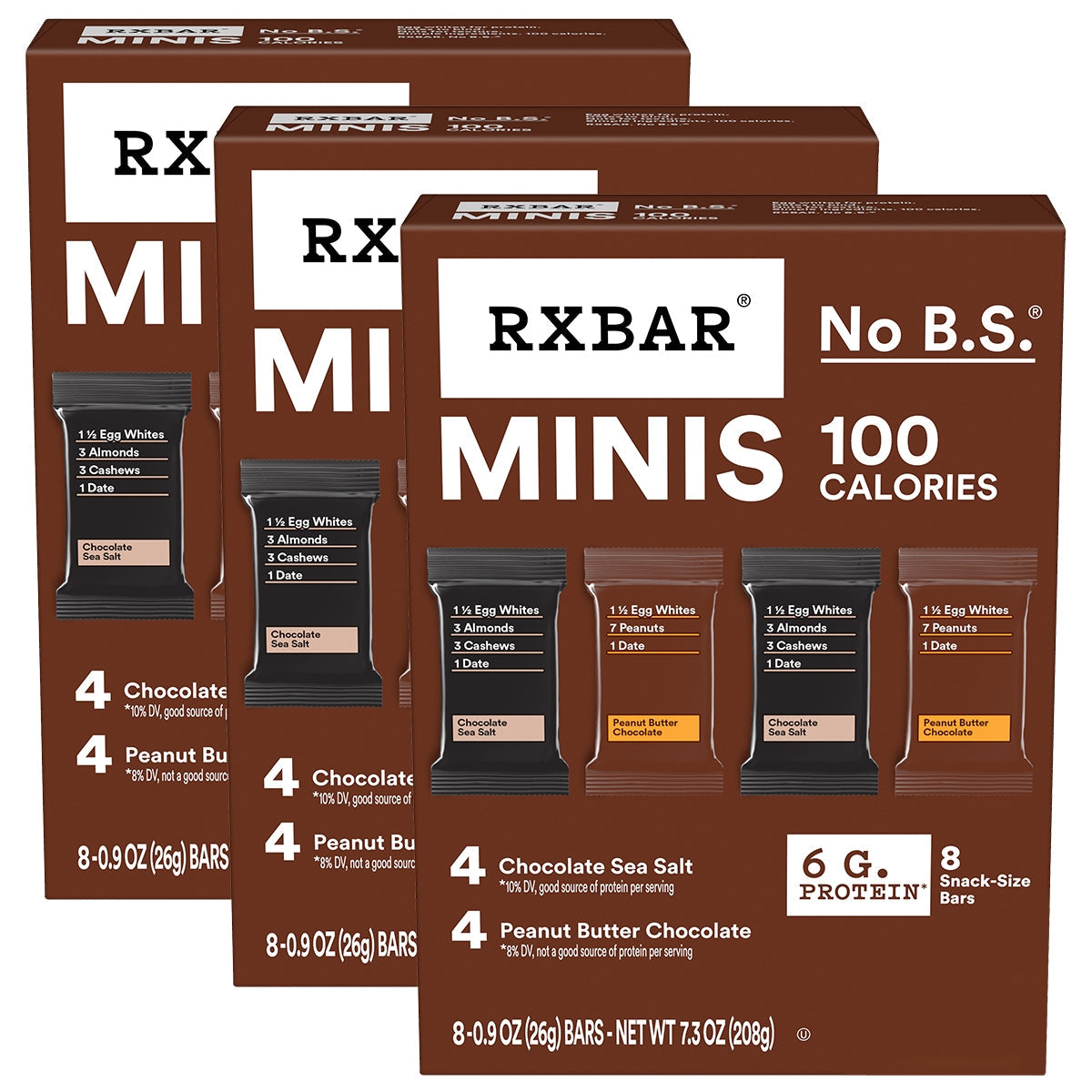 Chocolate Sea Salt &amp; Peanut Butter Chocolate Minis Z2
