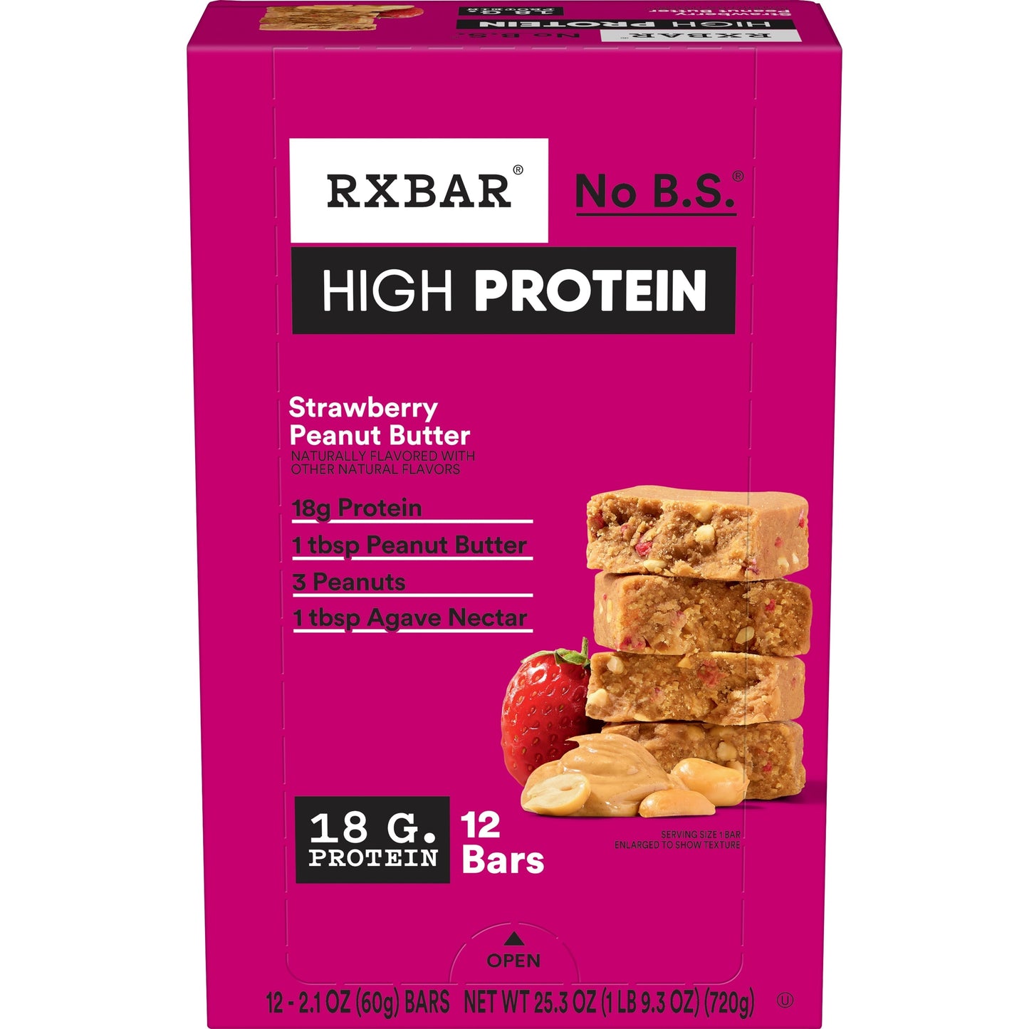 High Protein Strawberry Peanut Butter O4