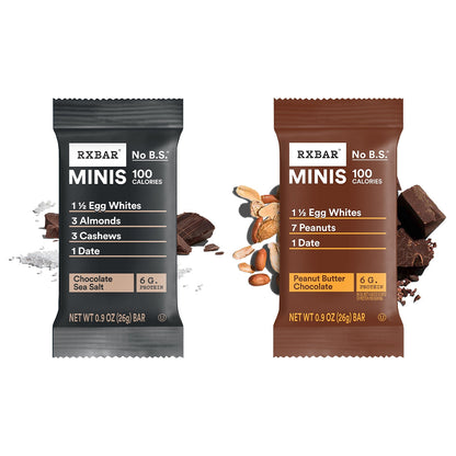 Chocolate Sea Salt &amp; Peanut Butter Chocolate Minis Z2