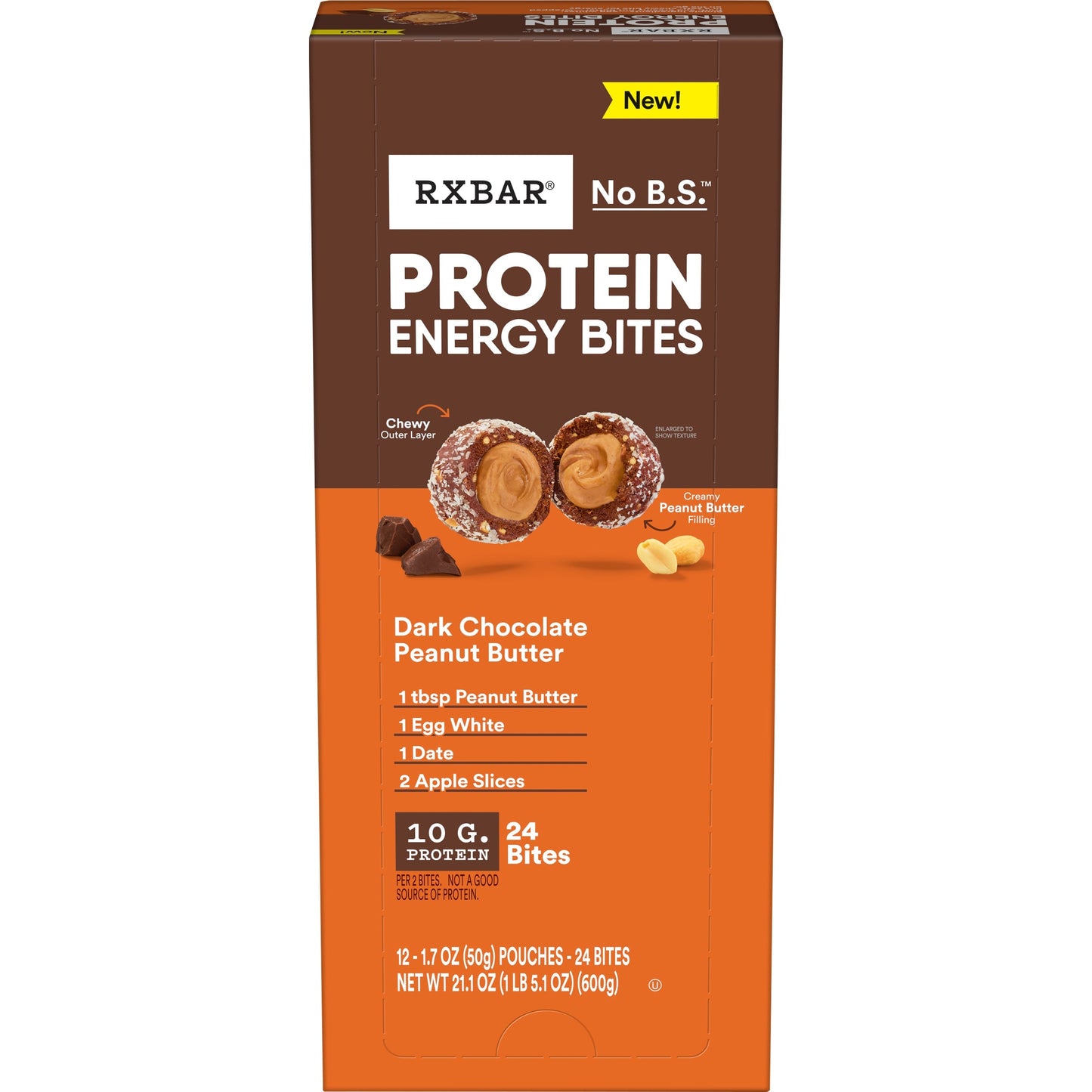 Protein Energy Bites Dark Chocolate Peanut Butter E9